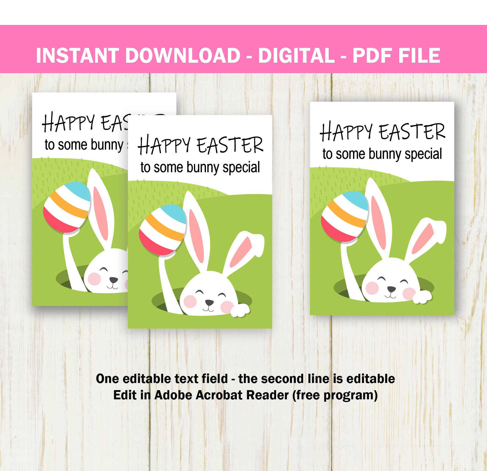 Printable Easter Tags Easter Gift Tags Easter Favor Tags - Etsy