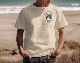 Camiseta vintage de pistoleros con revólveres - Camiseta retro para entusiastas de las armas de fuego