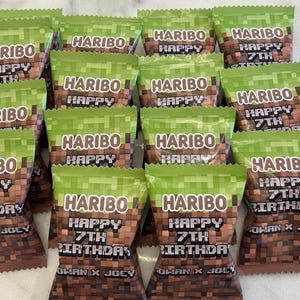 Party Favours | Personalised Birthday Party | Haribo Treats | Toy Story | Party | Snacks |