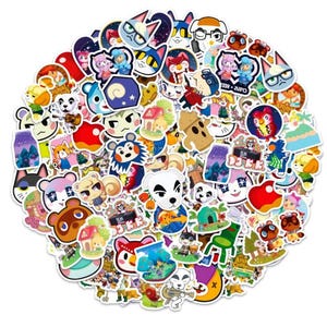 150 Cute Animal Vinyl Stickers Pack, Waterproof Animal Stickers for Laptop, Water Bottle, Kawaii Animal Sticker Pack for Kindle Books