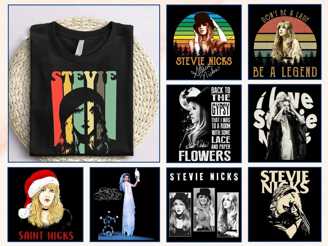 Stevie Nicks Photo Boyfriend Tee