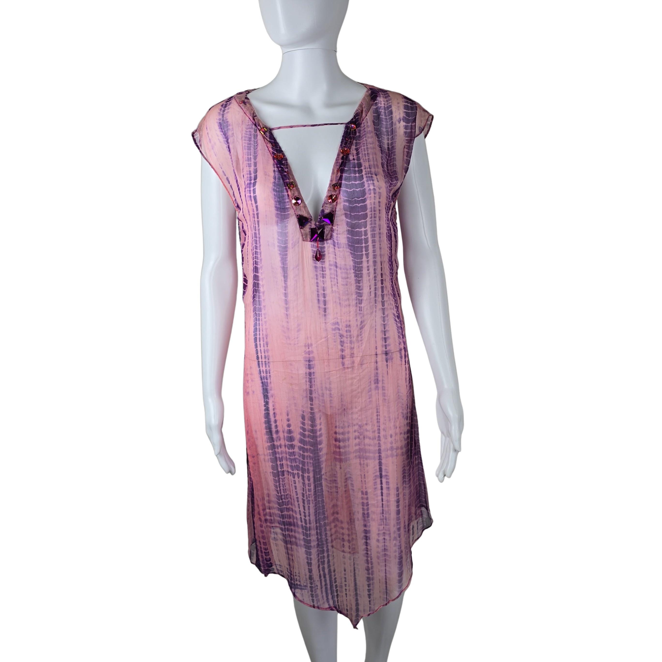 lisa ho designer dresses Vintage 2004 Pure Silk Lisa Ho Rainbow Fairy Dress Call Me The Breeze