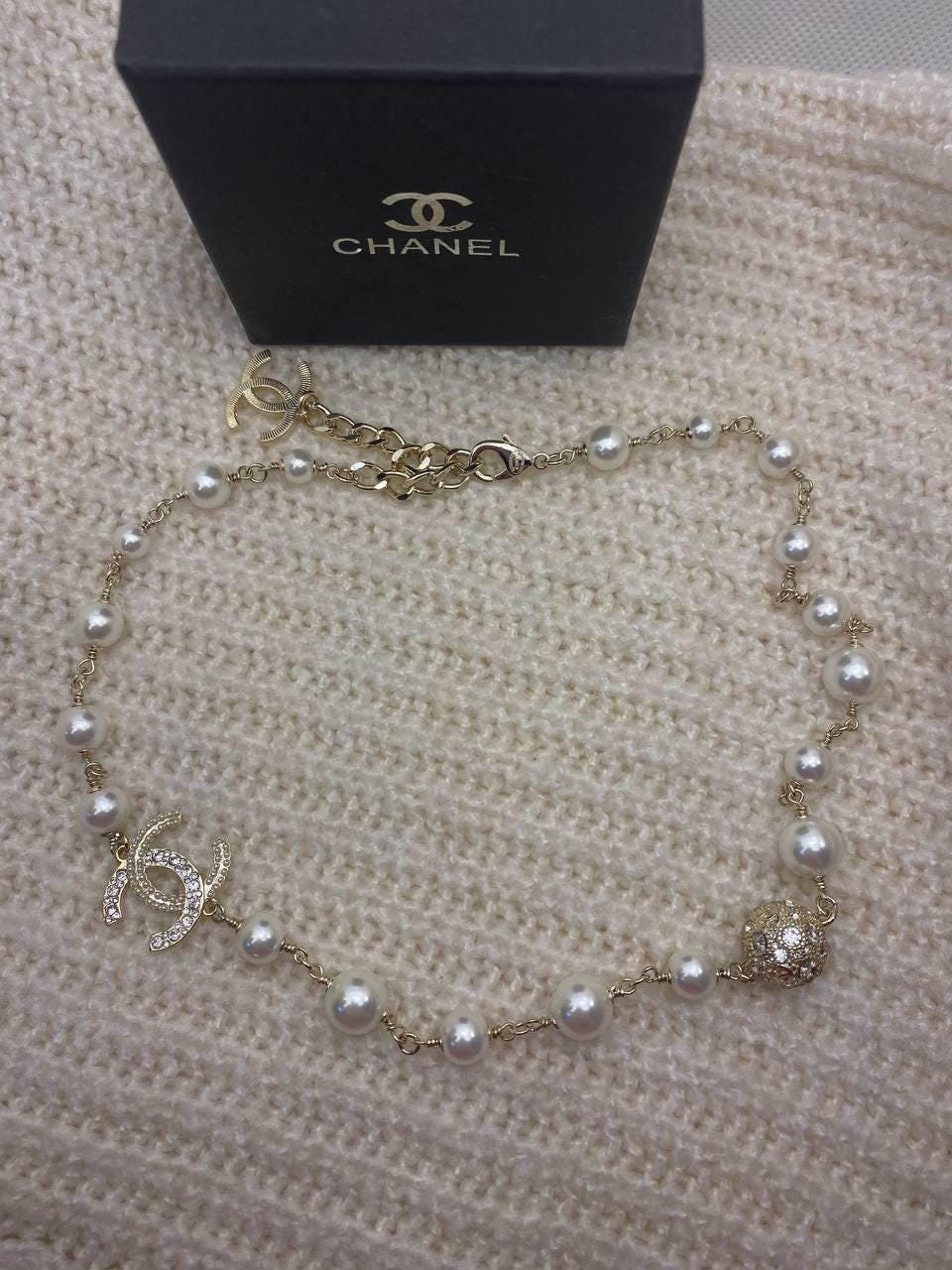 Chanel pearl necklace - Etsy 日本