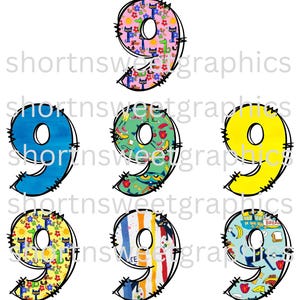 Pete the cat numbers digital download