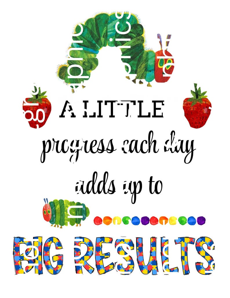 The Very Hungry Caterpillar Digital Png - Etsy