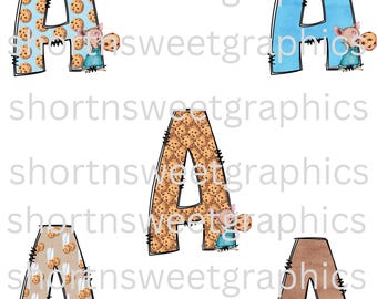 If you give a mouse a cookie alphabet digital download