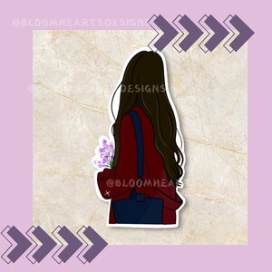 Lindas pegatinas de chica estética: pegatinas, lindas, estéticas, para niña, regalo para mamá, hermosas, personalizadas, mejor amiga.