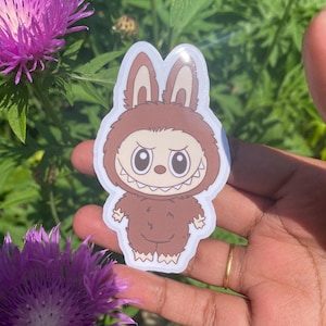 labubu - stickers, cute, custom, labubu fans, gift for daughter, funny, cartoon, laptop, decal