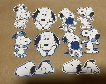 Snoopy Vinyl Sticker Collection – Waterproof Cartoon Decals