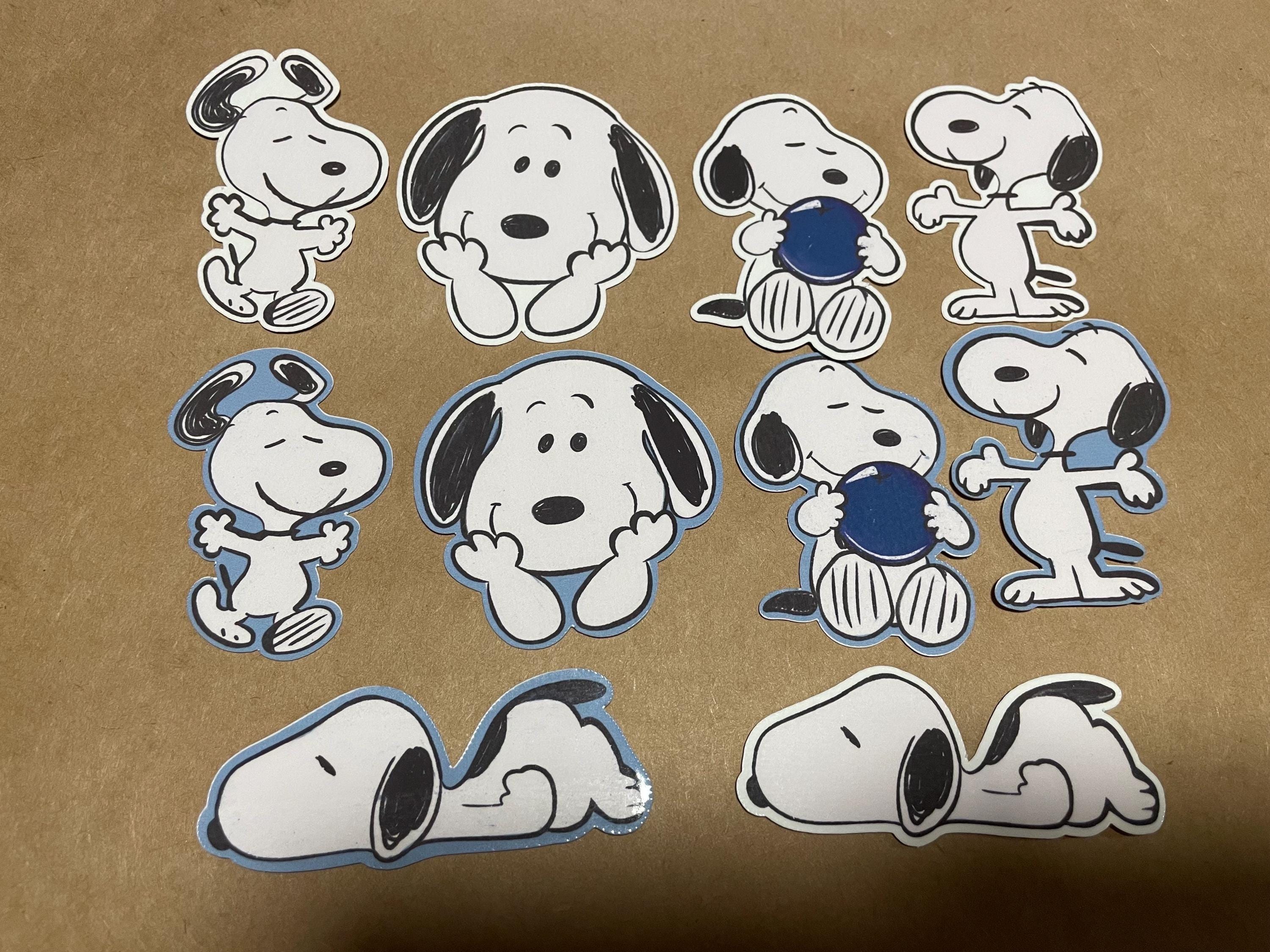 Adesivo Snoopy 90cm Bagagliaio Guarda B110 Auto Lati Porta - Foto 7