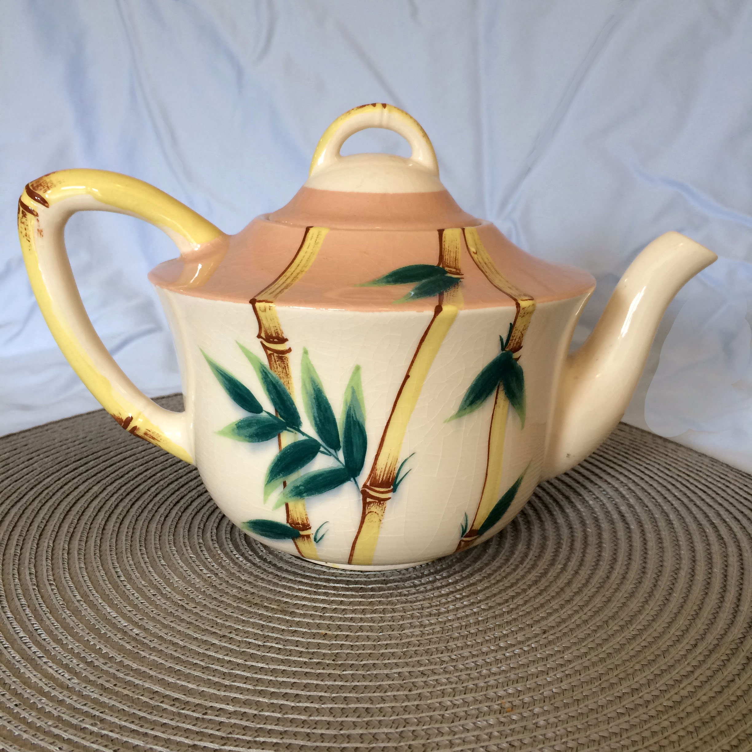 Weil Ware California Pottery, Vintage Weil Ware Malay Bambu