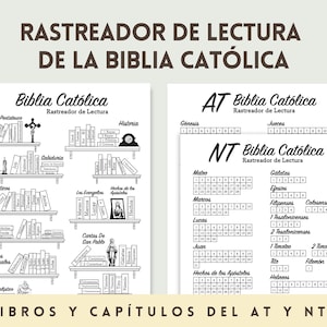 Rastreador de lectura de la Biblia católica | 73 Bücher der Biblia | Biblioteca biblica católica | Registro de capítulos biblicos