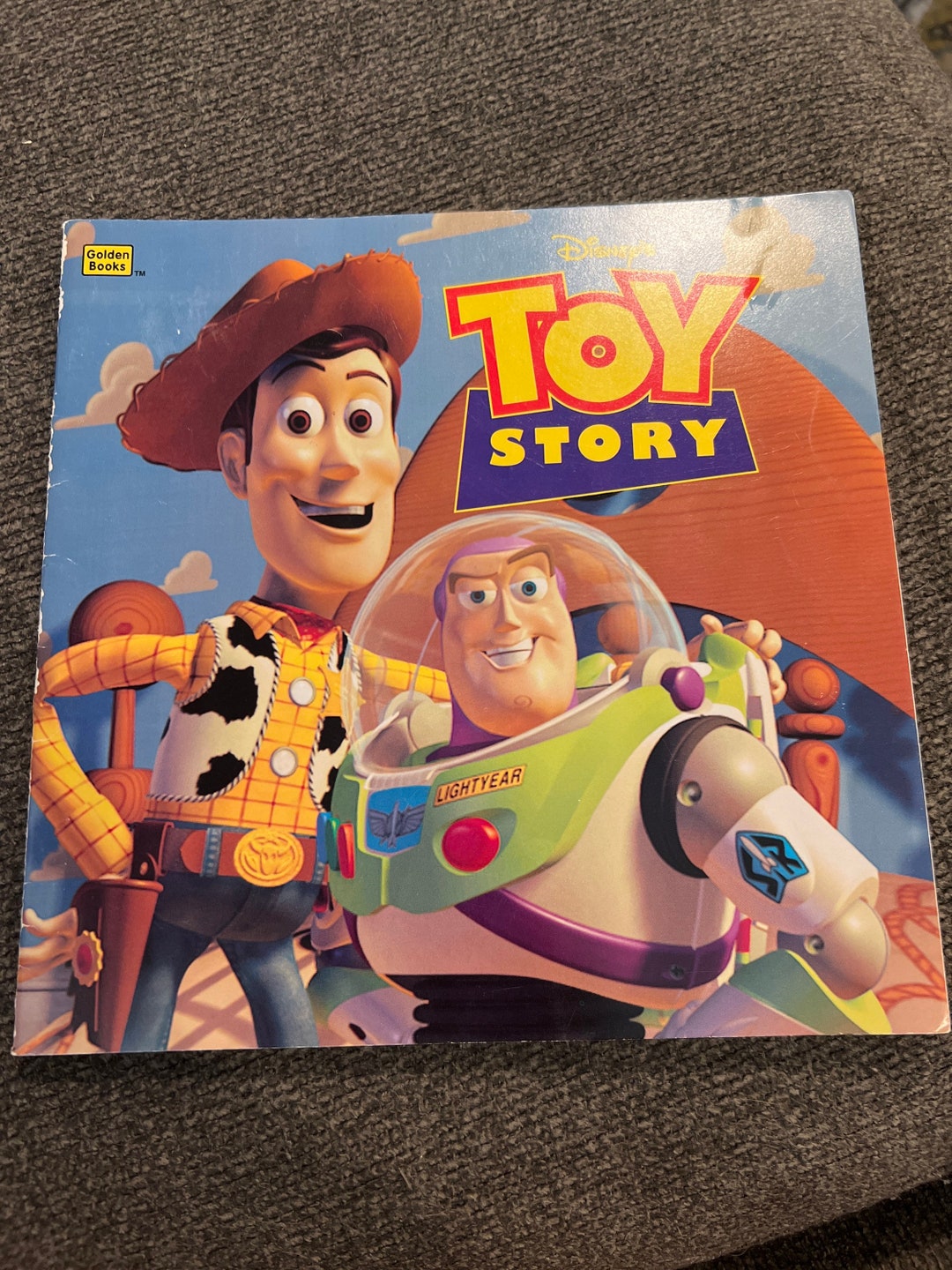 1995 Little Golden Book Disney Toy Story Paperback Etsy