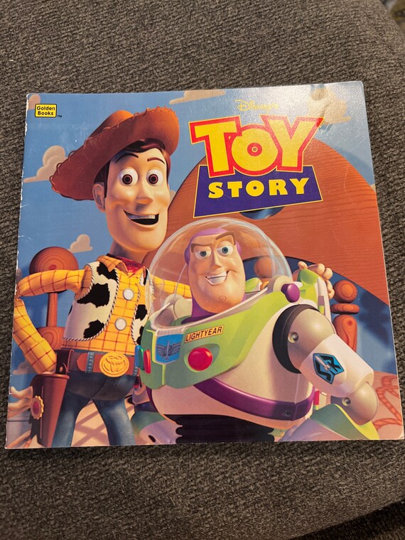 1995 Little Golden Book Disney Toy Story Paperback Etsy Australia