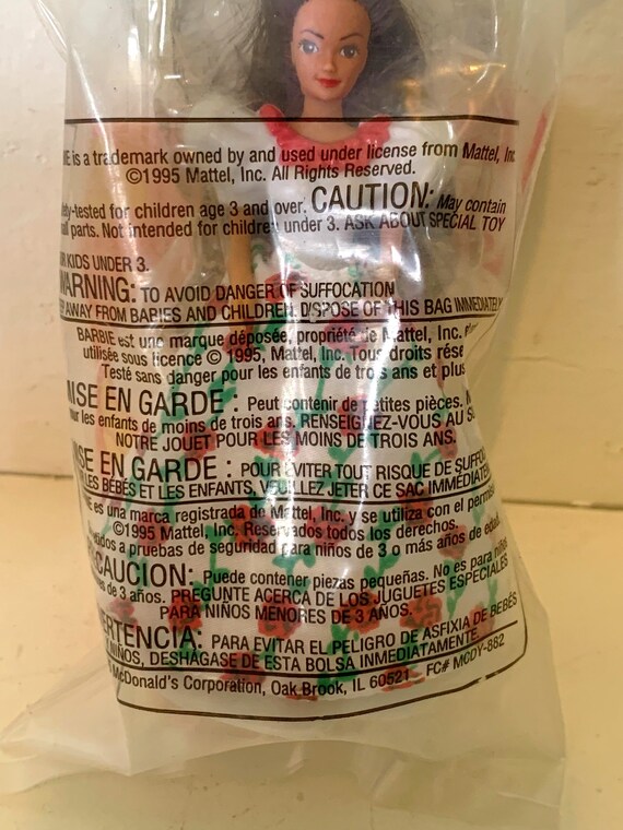 mcdonalds barbie toys 2018