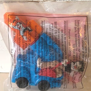 Wakko und Yakko Animaniacs Happy Meal Spielzeug 1994 Ungeöffnet #4