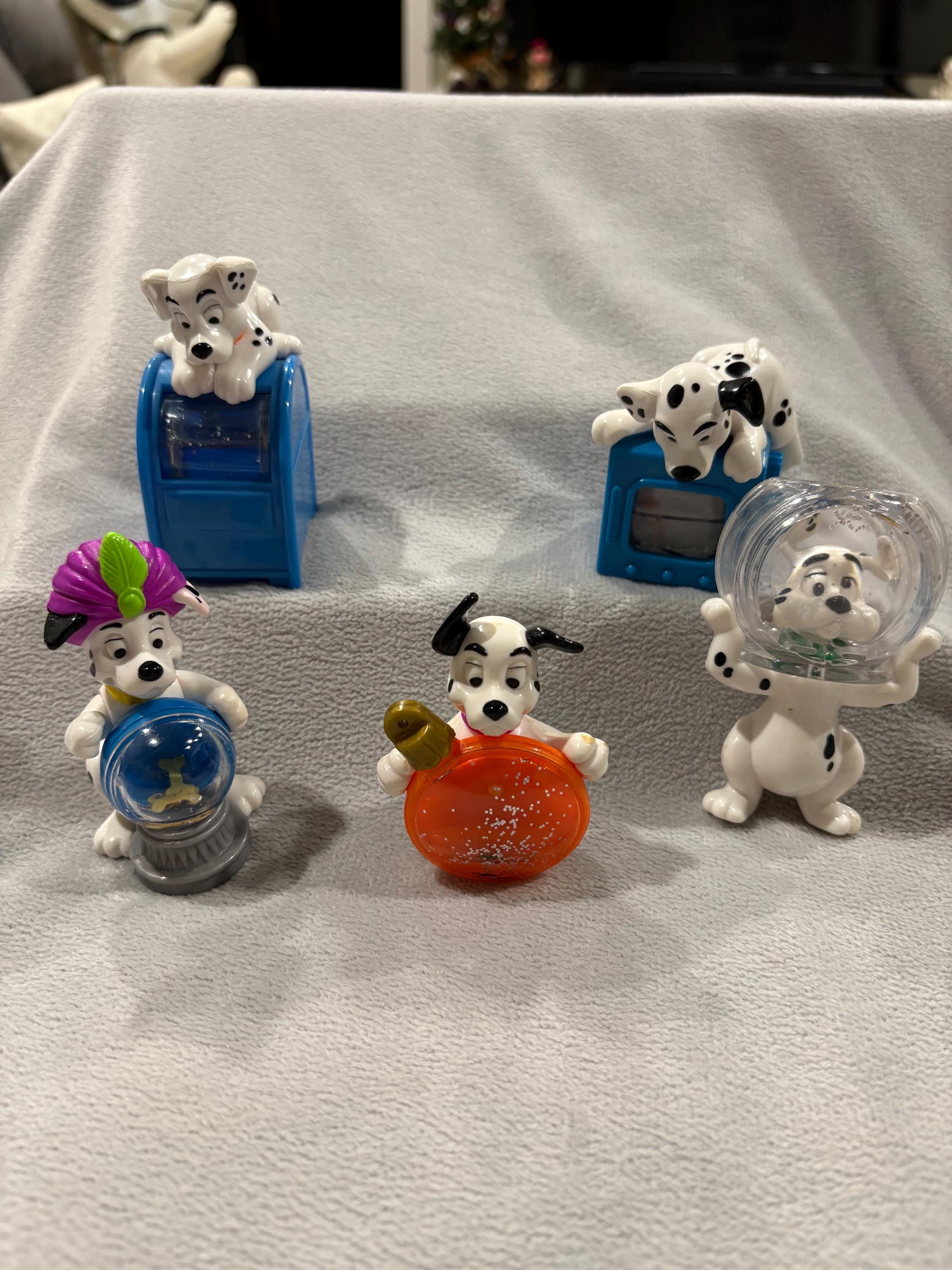 102 Dalmatians Dogs to Shake up Mcdonald's Happy Meal Toy Circa