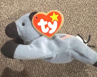 1999 Ty Beanie Baby McDonald's Toy Lefty the Democrat Donkey