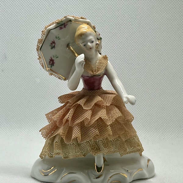 Antique Wales Belle Figurine Knickknack