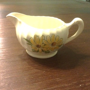 Vintage Zonnebloem Melk Creamer Kom