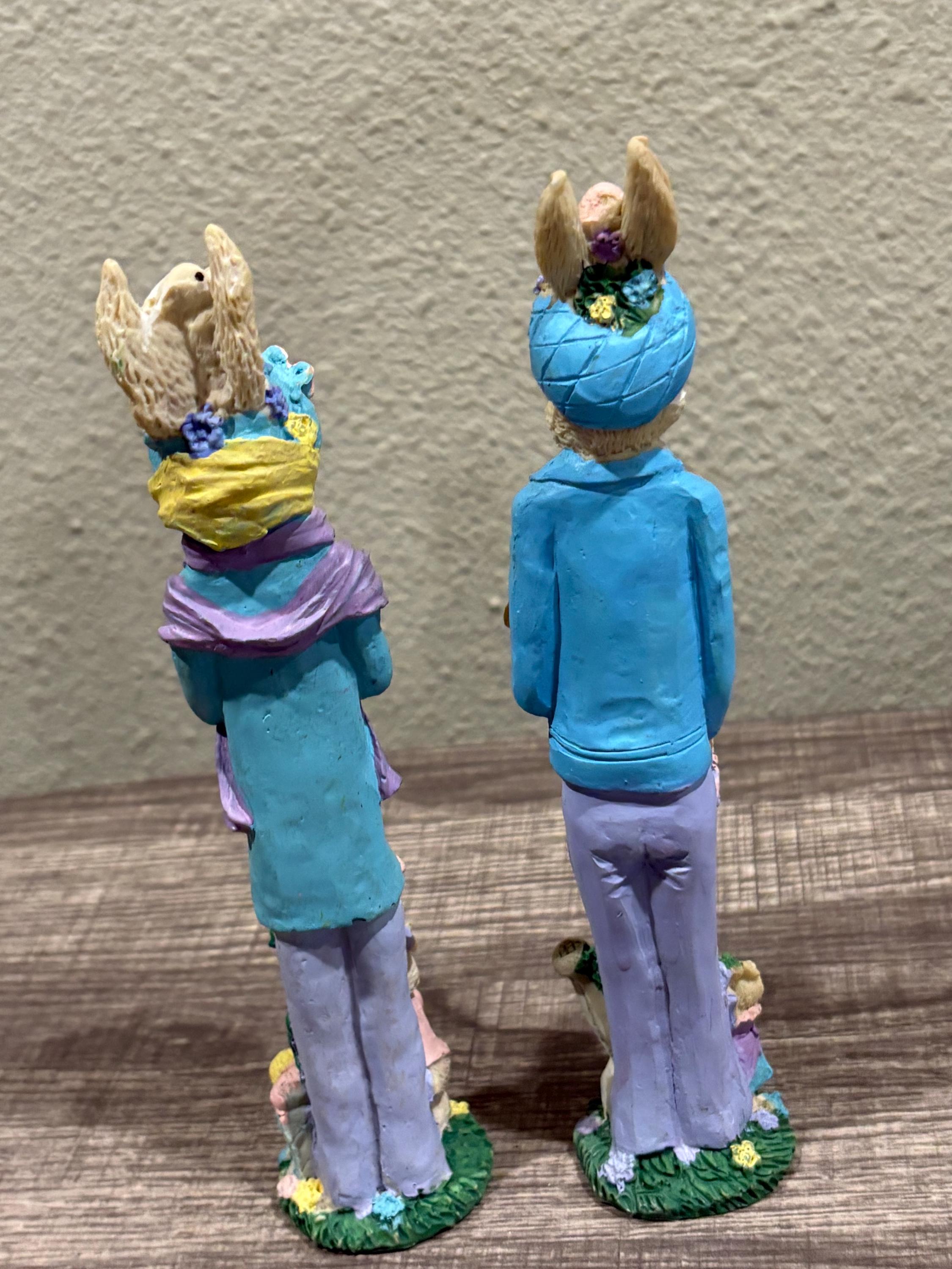 ヴィンテージ イースターバニー 小物 2 個セット - Etsy 日本