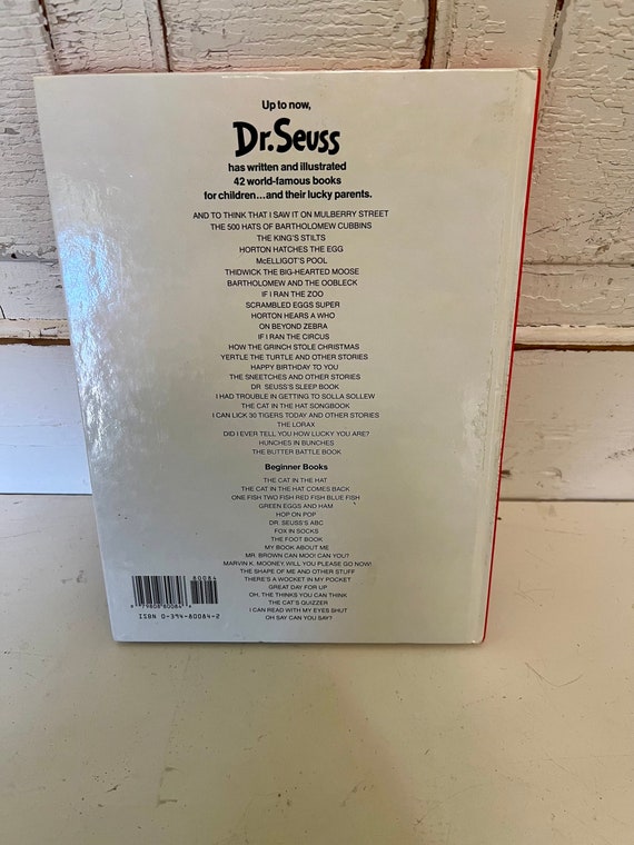 1983 Dr. Seuss on Beyond Zebra Children's Book Hardback - Etsy