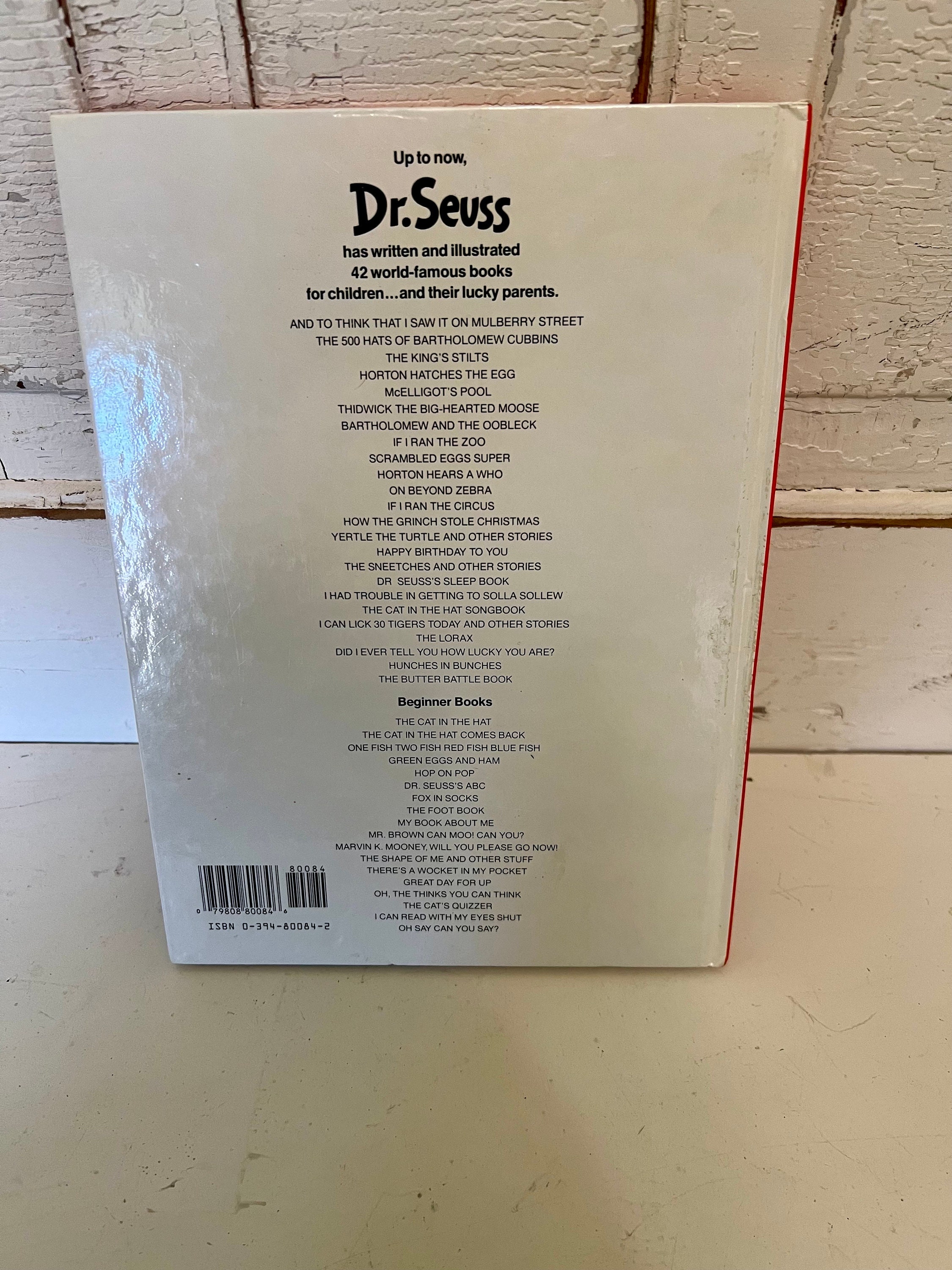1983 Dr. Seuss on Beyond Zebra Children's Book Hardback - Etsy