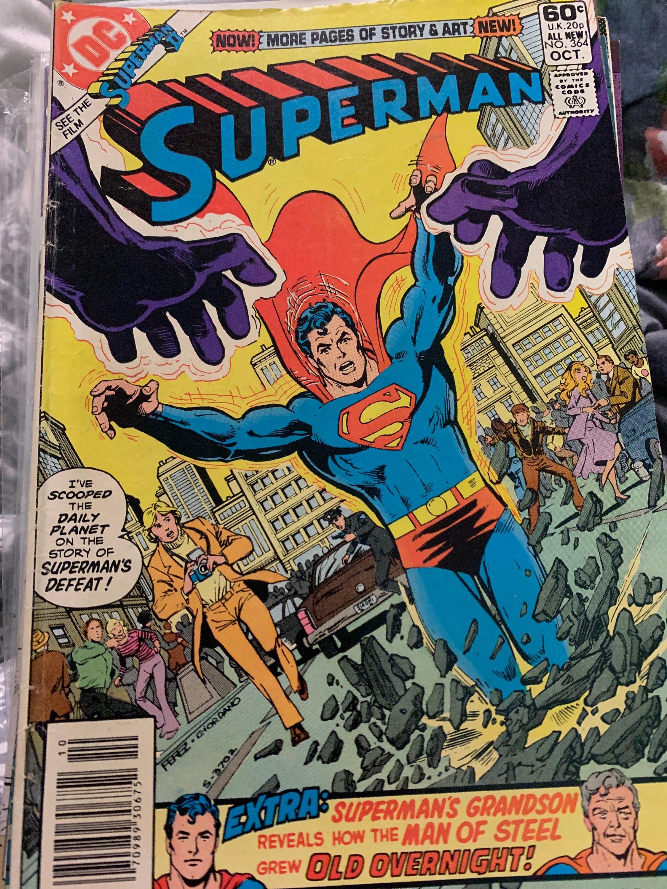 Superman DC Comic Book 1995 November #42 Michelinie, Dwyer, and