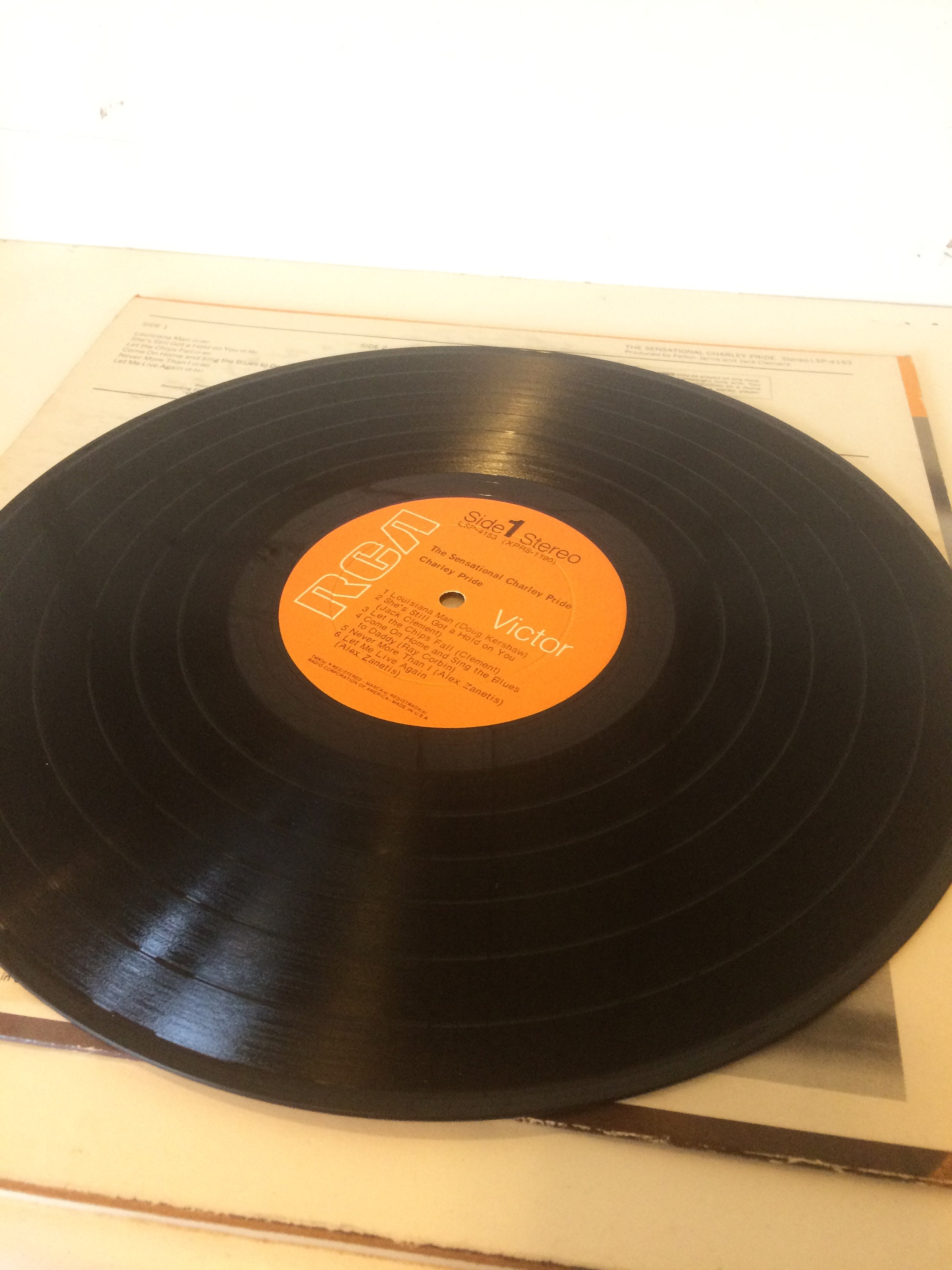 The Sensational Charley Pride RCA Vinyl Record Album 1969 | Etsy