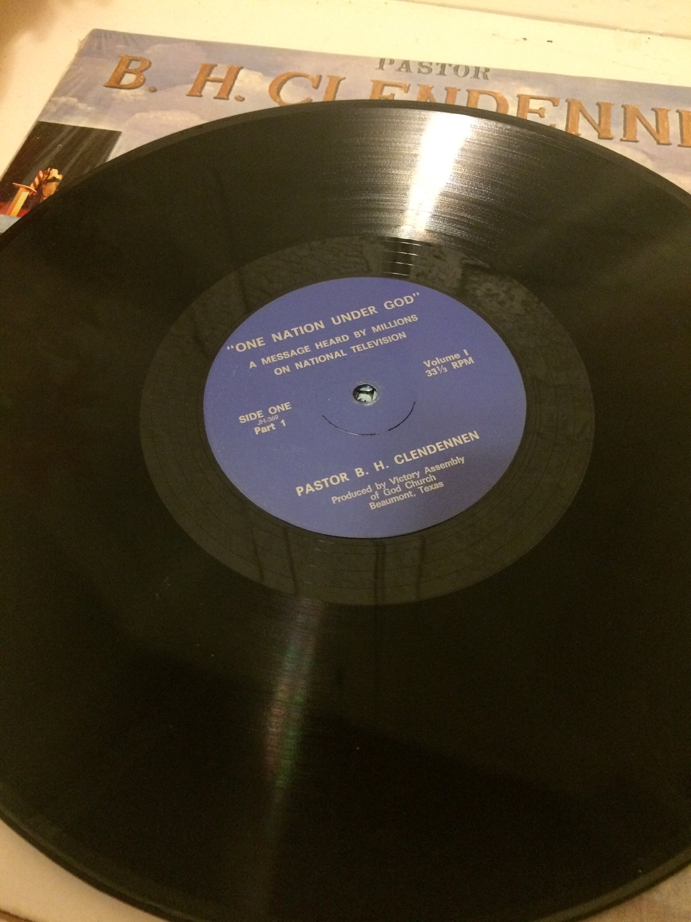 Vintage B.H. Clendennen's Sermon Vinyl Record Album Etsy