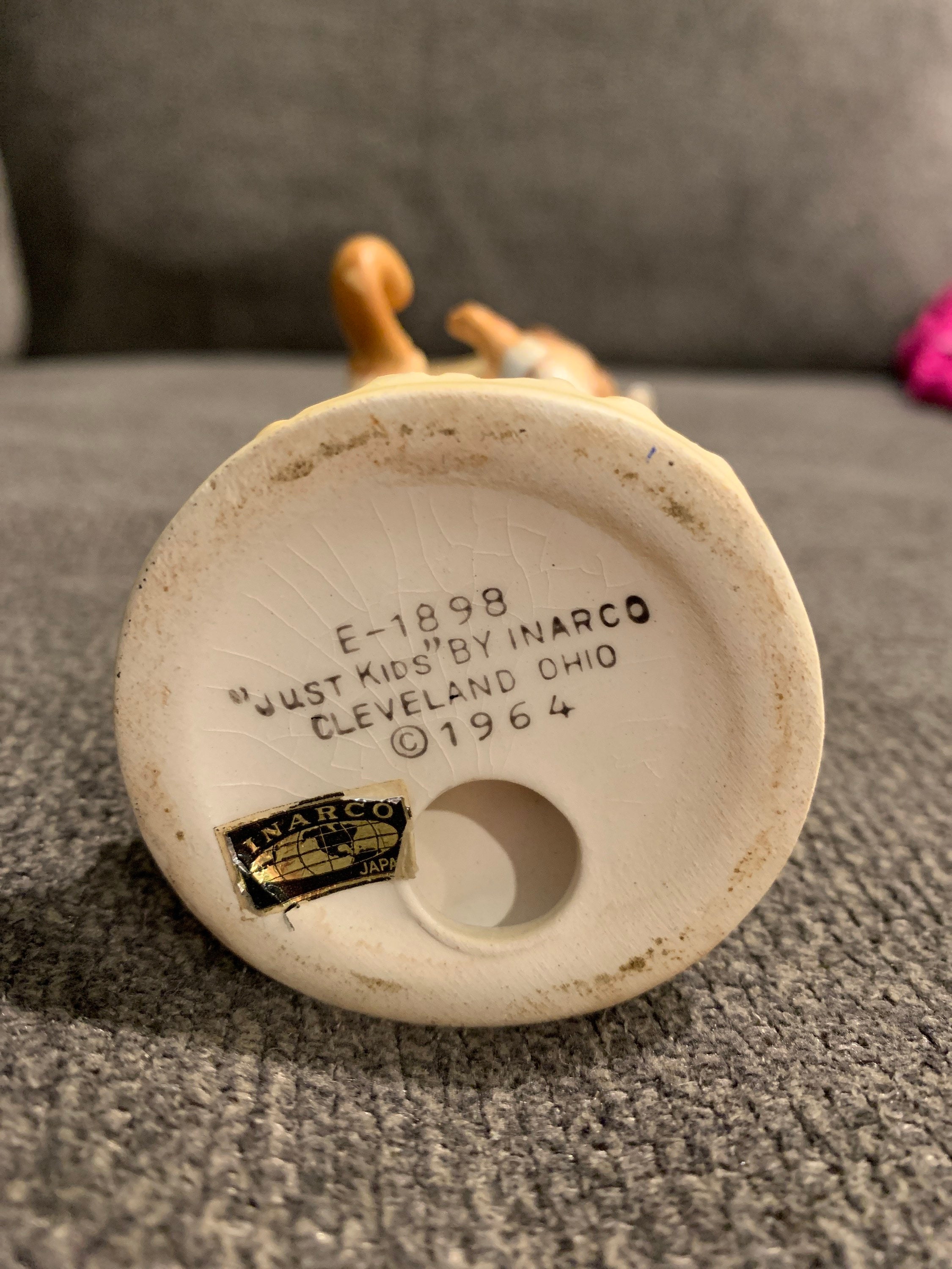 Just Kids Inarco 1964 Cleveland, Ohio Ceramic Figurine - Etsy