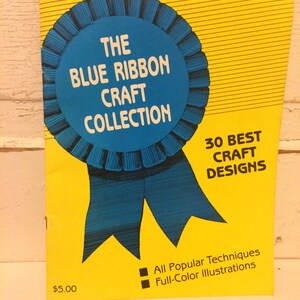 Vintage Blue Ribbon Craft Collection Design Book