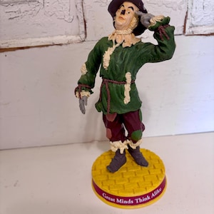 Vintage Zauberer von Oz Vogelscheuche Figur Bommelpuppe 2000