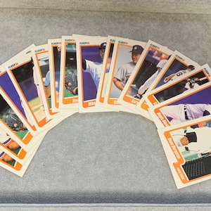 Lot van 18 Fleer '90 Deck Baseball Cards Detroit Tigers