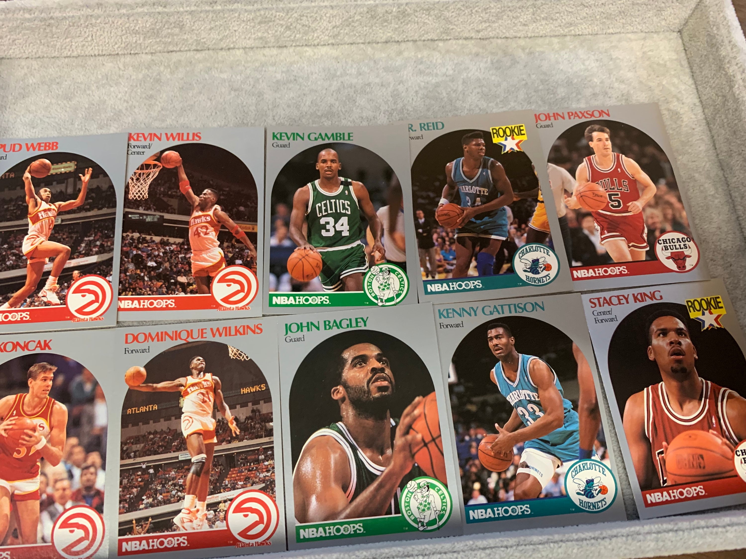 Panini Xavier McDaniel Basketball Sports Trading Card Singles for