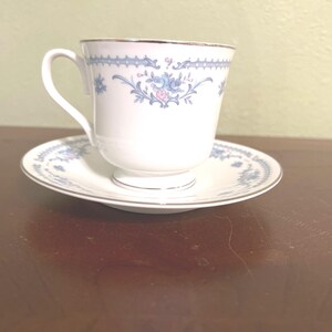 EKCO International Exquisite Fine China Winford Tea Cup and Saucer Plate