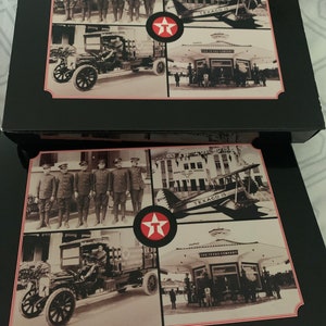 The Spirit of Texaco Oil and Gas Vintage Postcards 2 sets