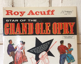 Grand Ole Opry Roy Acuff Vinyl Record Album