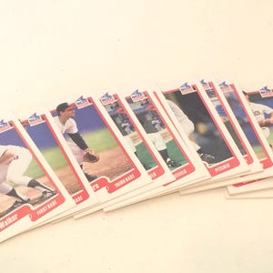 Lote de 21 cartões de beisebol do Chicago White Sox Fleer 1990