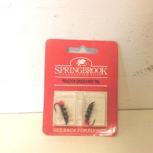 Vintage Fly Fishing Lures by Springbrook