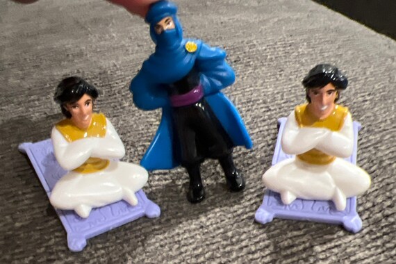 Set of 3 Aladdin Happy Meal Nestle Toys Etsy