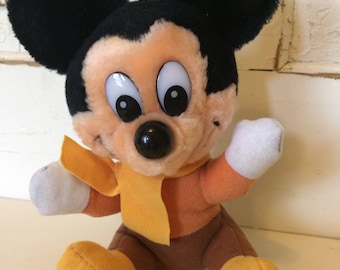 Vintage Christmas Carol Mickey Mouse