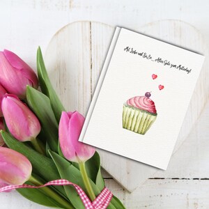 Pacote com 4 cartões comemorativos - Cartões para o Dia das Mães - Conjunto de aquarela ilustrado à mão - Arte floral - Interior em branco com envelope.