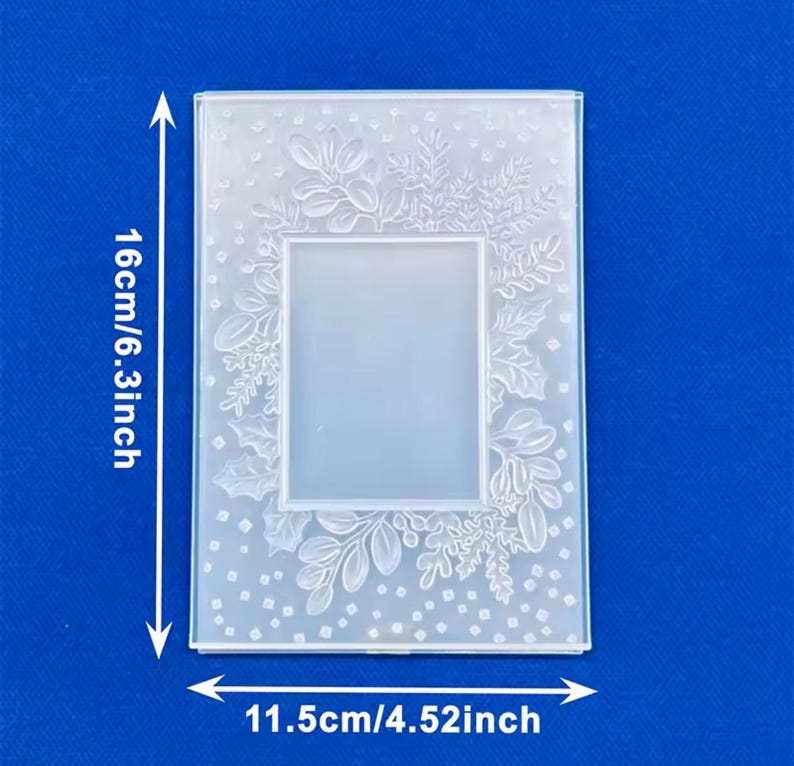 Floral Frame Embossing Folder for Card Making, Scrapbooking Crafts - Etsy