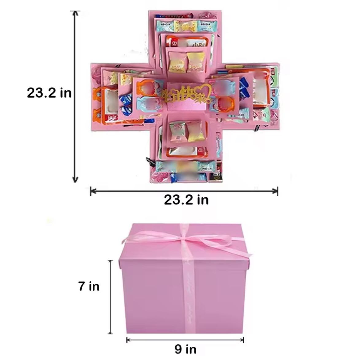 5-layer DIY Creative Explosion Gift Box – Handmade Surprise Box for ...