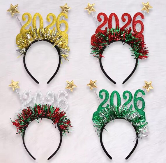 New Year Glitz & Glam Headband ✨️✨️✨️ Unlisted LIVE SHOW Listing Starlight NYE Headband | Party City main image 3