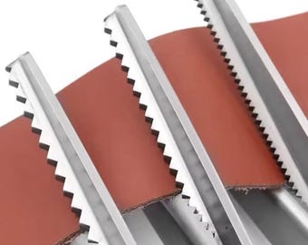 Tijeras dentadas en zigzag para cortar telas y proyectos de manualidades