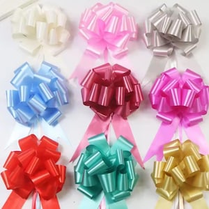 Gift Wrapping Bows Set Colourful Ribbon Pull Bows Party Decorations Present Wrap