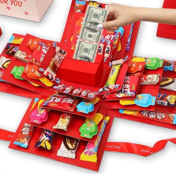 5-layer DIY Creative Explosion Gift Box – Handmade Surprise Box