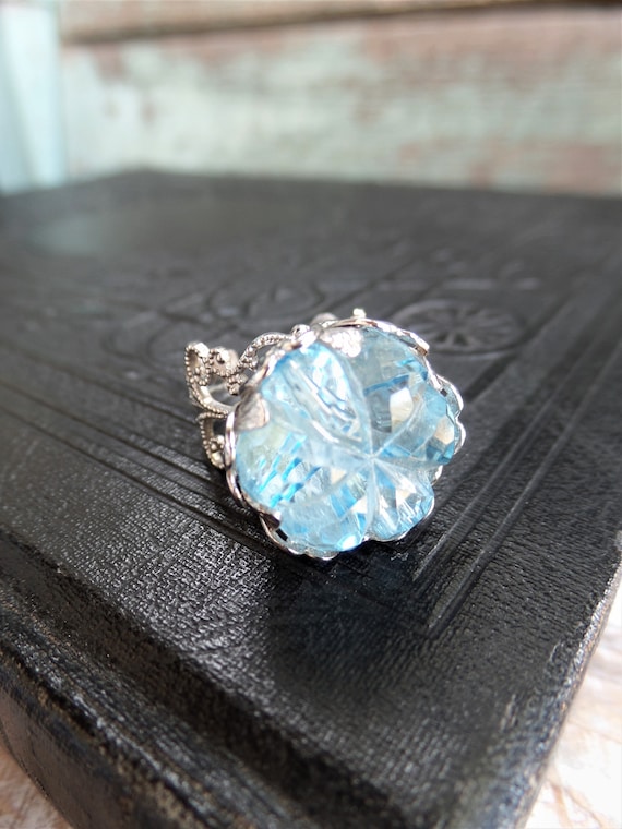 Vintage Cocktail Ring, Sarah Coventry Statement Ri